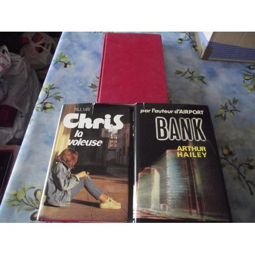 Lot De 3 Livres Divers"Renaud,Bank,Chris La Voleuse" on Productcaster.