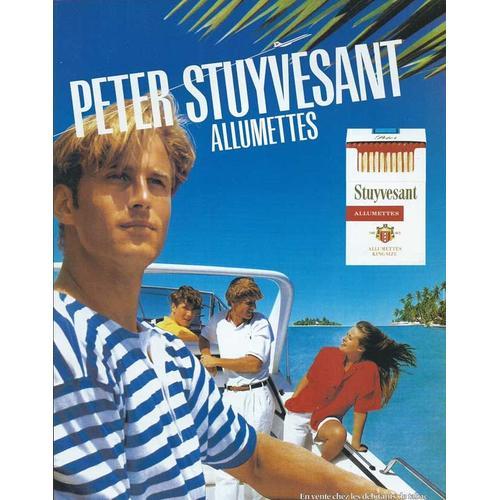 Publicité Papier - Allumettes Peter Stuyvesant De 1989 on Productcaster.