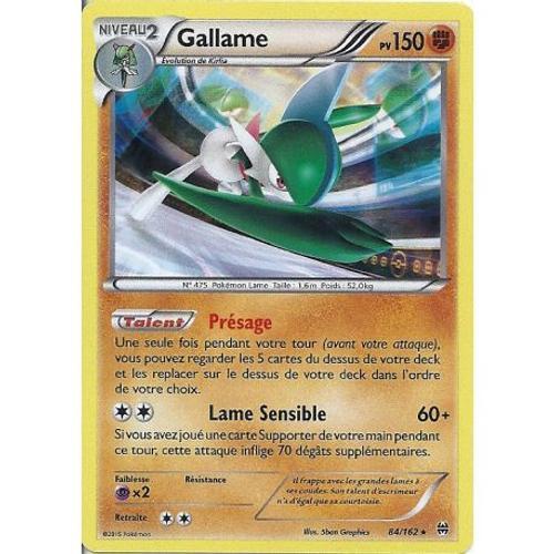 Carte Pokemon - Gallame - Pv 150 - 84/162 - Holo Rare - Vf on Productcaster.