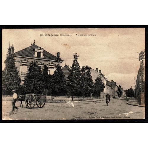 Carte Postale Ancienne, France, Dordogne ( 24 ), Bergerac, Avenue D... on Productcaster.