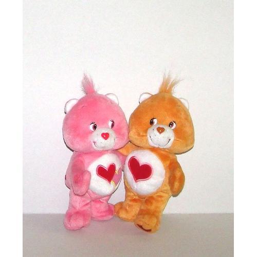 Bisounours Gros Calin Coeur Rouge Et Rose Bisounours Rose Et Orange... on Productcaster.