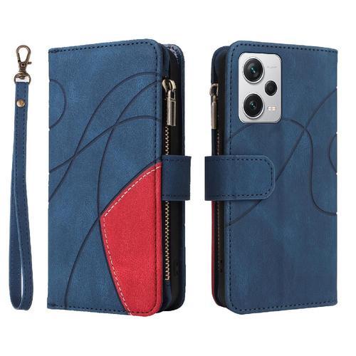 Étui Pour Xiaomi Redmi Note 12 Pro Plus Couture À Deux Couleurs Neu... on Productcaster.