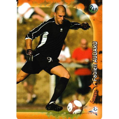 N° 56 - Carte Foot Derby Total 2006 - 2007 - Fabien Audard - Lorient on Productcaster.