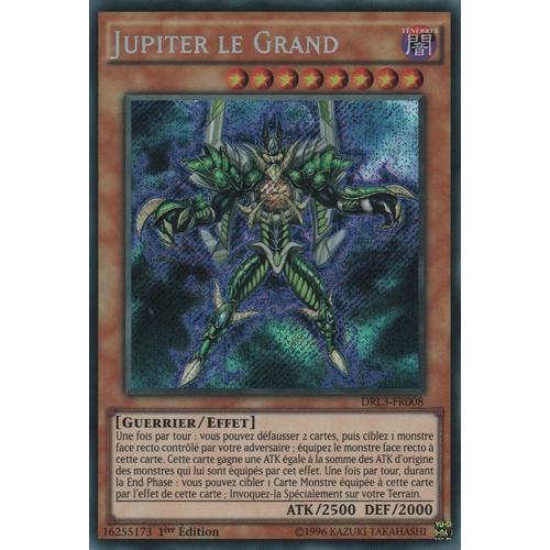 Carte Yu-Gi-Oh - Jupiter Le Grand - Drl3-Fr008 Secret Rare 1ère Edi... on Productcaster.