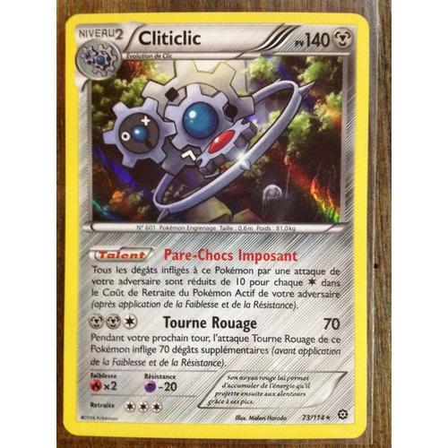 Pokémon - 73/114 - Cliticlic - Xy - Offensive Vapeur - Holo Rare on Productcaster.