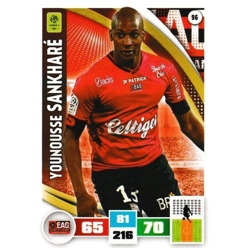 N° 96 - Carte Adrenalyn 2016 / 2017 - Younousse Sankhare - Guingamp on Productcaster.