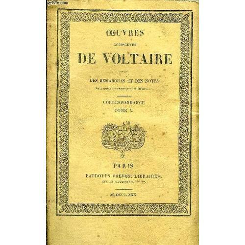 Oeuvres Completes De Voltaire Avec Des Remarques Et Des Notes Histo... on Productcaster.