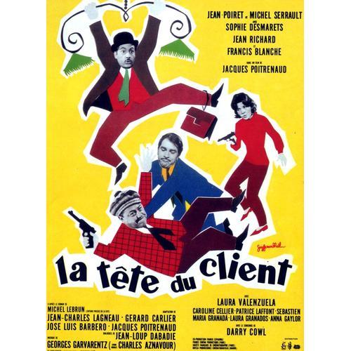 La Tete Du Client - Véritable Affiche De Cinéma Pliée - Format 120x... on Productcaster.