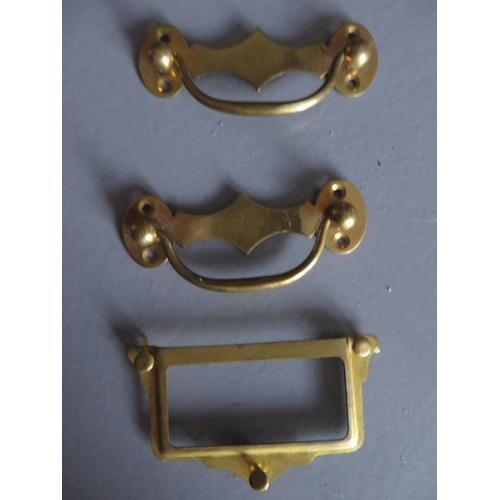 Lot De 2 Anneaux Et Un Porte Étiquette En Laiton on Productcaster.