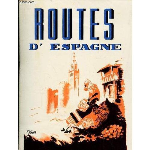 1 Plaquette : Routes D'espagne - Carte De Circuit Automobile. on Productcaster.