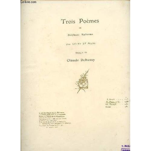 Trois Poemes - Placet Futile on Productcaster.