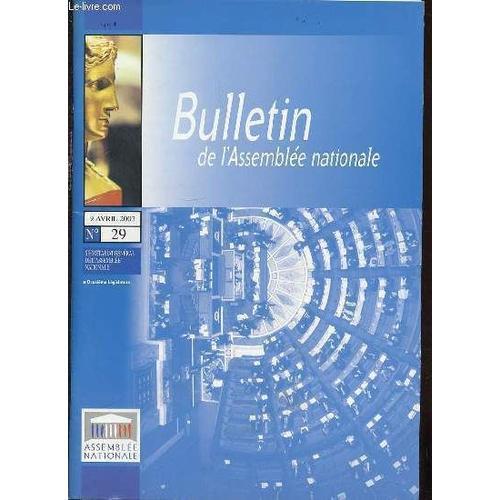 Bulletin De L'assemblee Nationale N°29 - Débats : Assistants D'éduc... on Productcaster.