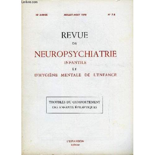 Revue De Neuropsychiatrie Infantile Et D'hygiene Mentale De L'enfan... on Productcaster.