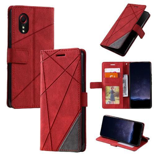 Étui Pour Samsung Galaxy X Couverture 7 5g Portefeuille Flip Folio ... on Productcaster.