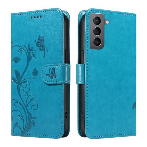 Étui Pour Samsung Galaxy S21 Plus Cuir De Haute Qualité Étui De Tél... on Productcaster.