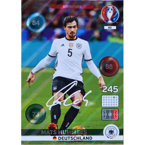 Carte Panini Xl Adrenalyn Euro 2016 80/459 Signature Germany Mats H... on Productcaster.