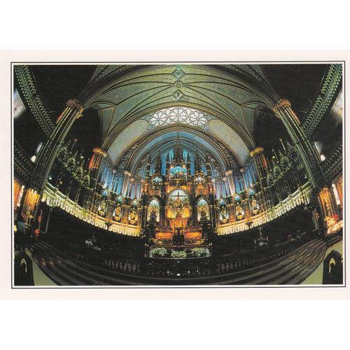 Montréal, " Intérieur De La Cathédrale Notre Dame ", Canada. on Productcaster.