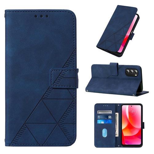 Étui Pour Motorola Moto G 5g 2022 Livre De Protection Flip Folio Po... on Productcaster.