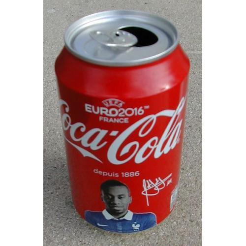 Canette Vide Collector Coca Cola Football Euro 2016 Blaise Matuidi on Productcaster.