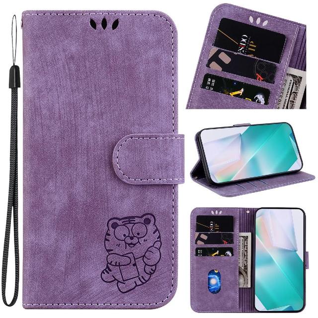 Étui Pour Realme 12 Pro/Realme 12 Pro Tigre Mignon En Relief Carte ... on Productcaster.