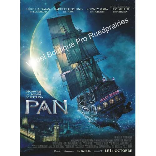 Pan - Véritable Pré-Affiche De Cinéma Pliée - Format 40x60 Cm - De ... on Productcaster.