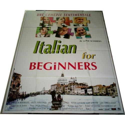 Italian For Beginners - Lone Scherfig - 116x158 Cm - Affiche Cinema... on Productcaster.