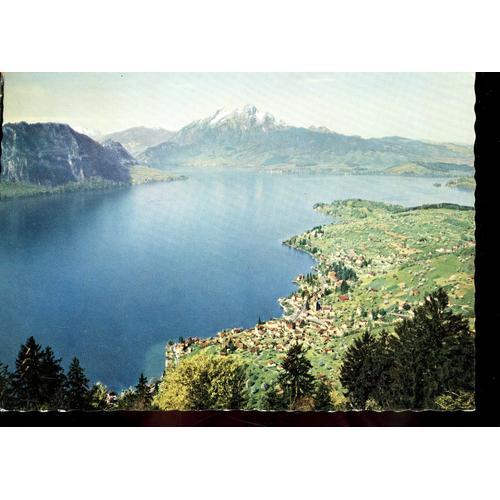 Carte Postale De Vierwaldstättersee (Suisse) Weggis, Bürgenstock... on Productcaster.