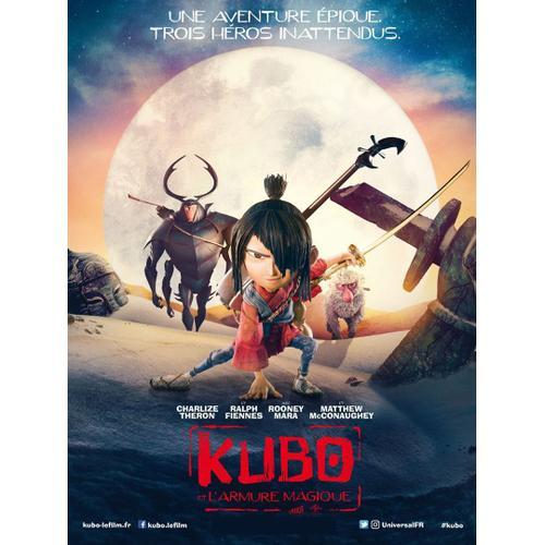 Kubo Et L'armure Magique -Véritable Affiche De Cinéma Pliée- Format... on Productcaster.