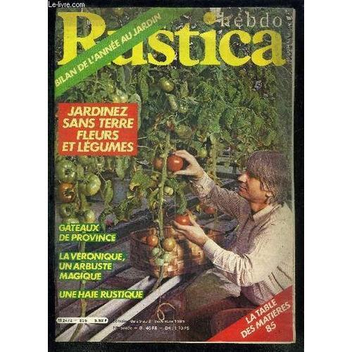 Hebdo Rustica - Semaine Du 25 Au 31 Decembre 1985 Sommaire : Les Ce... on Productcaster.