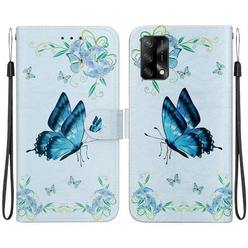 Étui Pour Oppo A95 4g/A74 4g Fentes Pour Cartes Portefeuille Fleur ... on Productcaster.