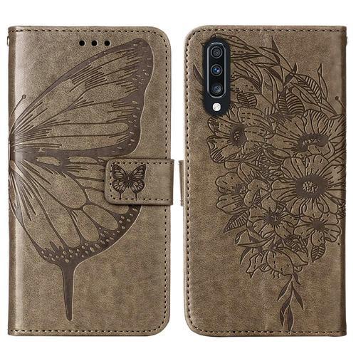 Étui Pour Samsung Galaxy A50/A30s/A50s Gaufrage Papillon Couverture... on Productcaster.