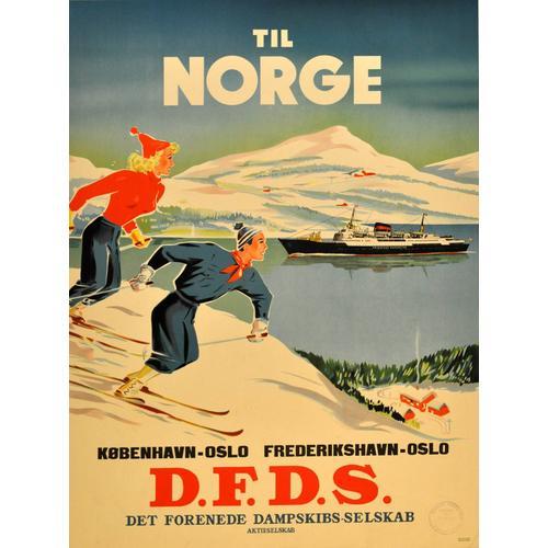 Affiche Norvege on Productcaster.