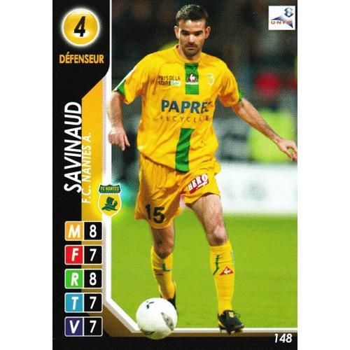 N° 148 - Carte Panini Foot Derby Total 2004 / 2005 - Savinaud - Nan... on Productcaster.