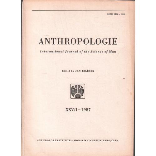 Anthropologie / Xxv: 1 -1987 on Productcaster.