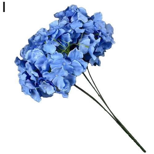 fonce Grand Bouquet dhortensia artificiel fleurs en soie decoration... on Productcaster.