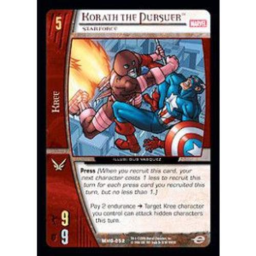 Korath The Pursuer - Starforce - Mhg-052 - Vs. System - Marvel on Productcaster.