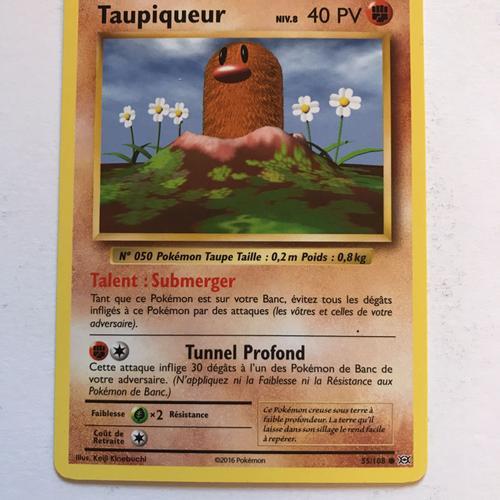 Carte Pokemon Serie Évolution Taupiqueur 55/108 on Productcaster.