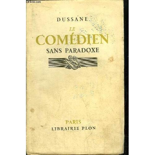 Le Comedien Sans Paradoxe on Productcaster.