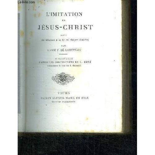 L'imitation De Jesus-Christ Avec Des Reflexions A La Fin De Chaque ... on Productcaster.