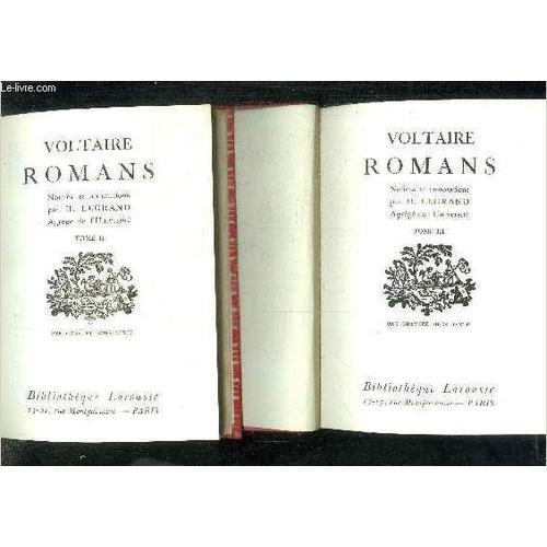 Voltaire Romans / Tome 2 + 3 on Productcaster.