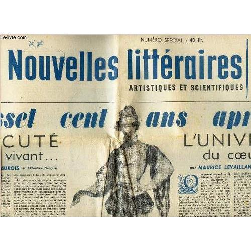 Les Nouvelles Litteratures - Jeudi 9 Mai 1957 / N°1549 / Musset Cen... on Productcaster.