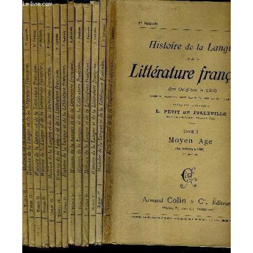 Moyen Age / Histoire De La Langue Et De La Litterature Francaise - ... on Productcaster.