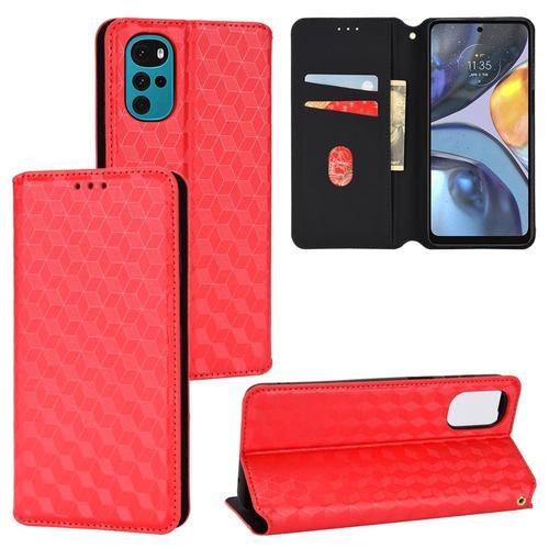 Étui Pour Motorola Moto G22 4g Portefeuille Motif 3d Fermeture Magn... on Productcaster.