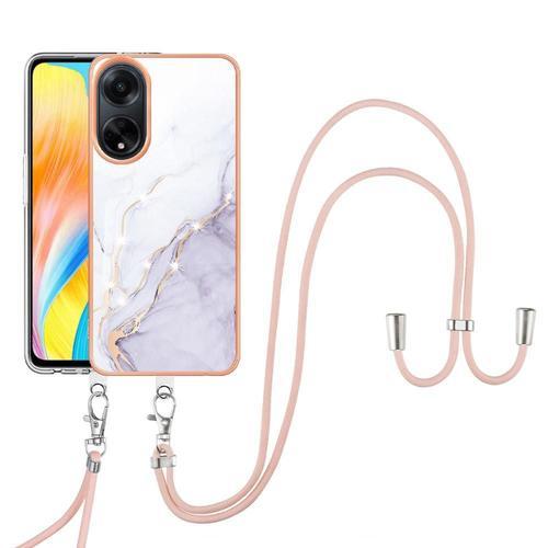 Étui Pour Oppo A94 5g/A95 5g Pare-Chocs Anti-Scratch Doux Marbre La... on Productcaster.