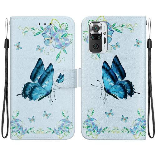 Étui Pour Xiaomi Redmi Note 10 Pro/Max Portefeuille Fleur Papillon ... on Productcaster.