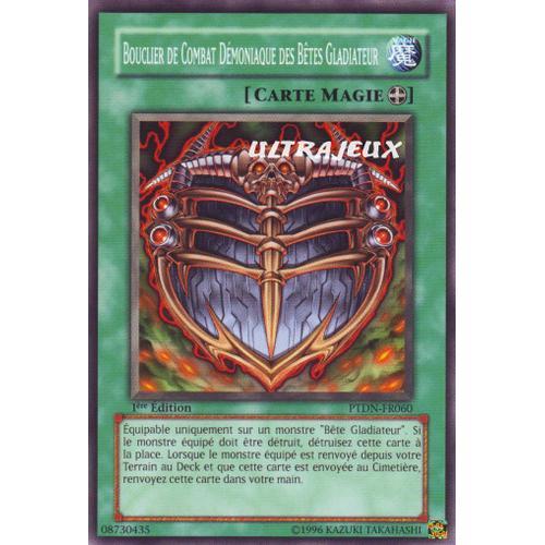 Yu-Gi-Oh! - Ptdn-Fr060 - Bouclier De Combat Démoniaque Des Bêtes Gl... on Productcaster.