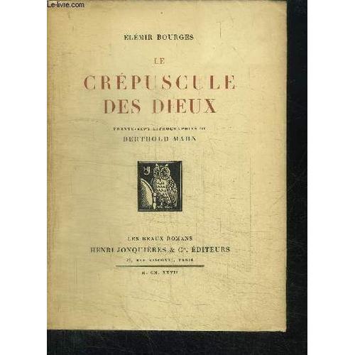 Le Crepuscule Des Dieux on Productcaster.