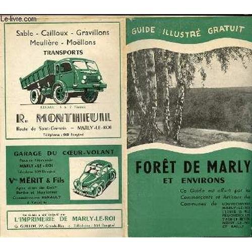 Guide Illustre Gratuit Foret De Marly Et Environs on Productcaster.