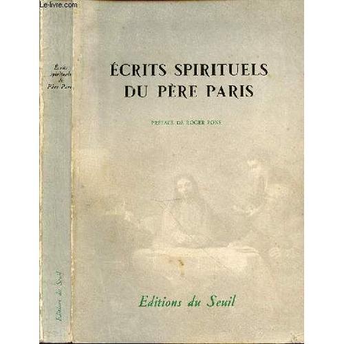 Ecrits Spirituels Du Pere Paris on Productcaster.