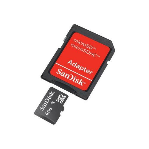 SanDisk - Carte mémoire flash (adaptateur microSDHC - SD inclus(e))... on Productcaster.